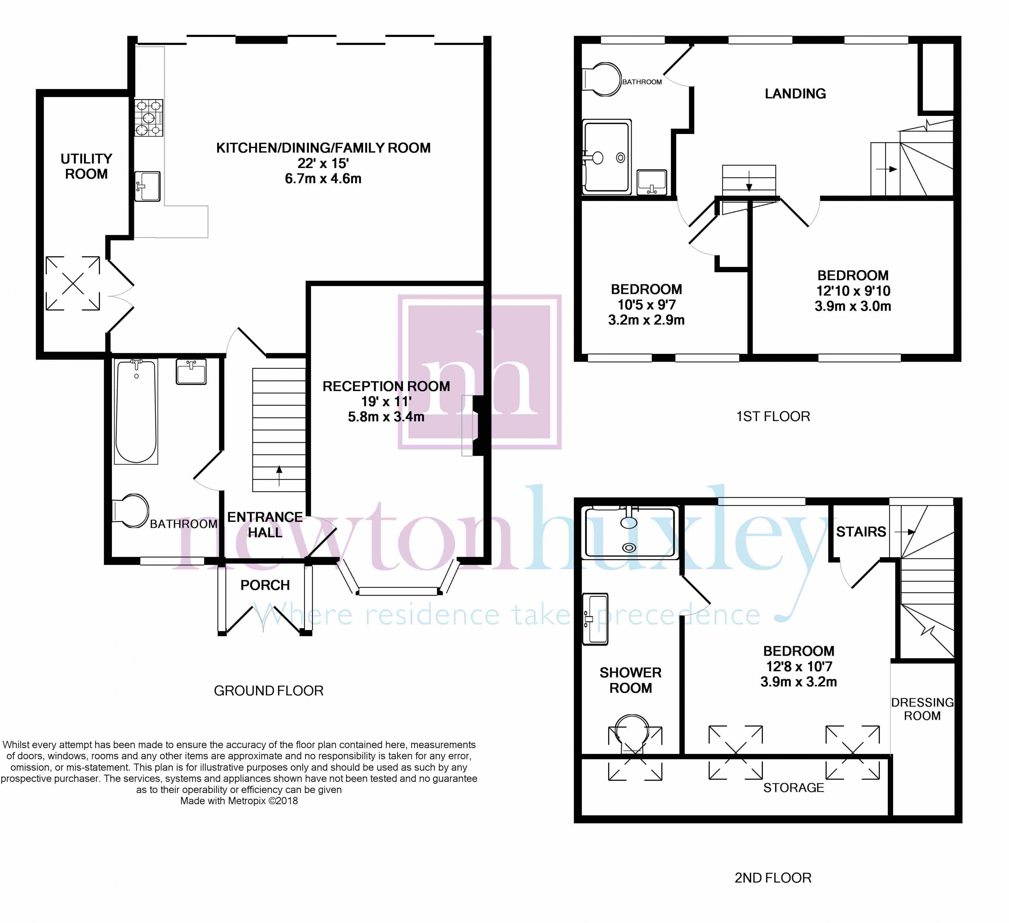 3 Bedrooms  for sale in Island Farm Road, West Molesey KT8