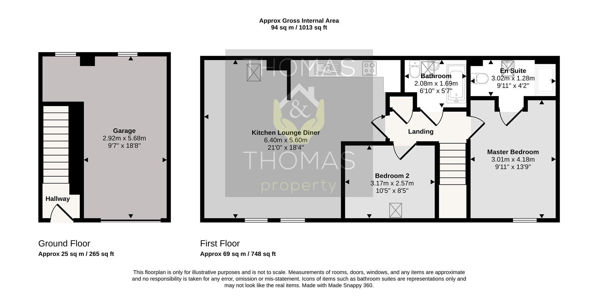 2, Wycombe Road Kingsway, Gloucester floorplan