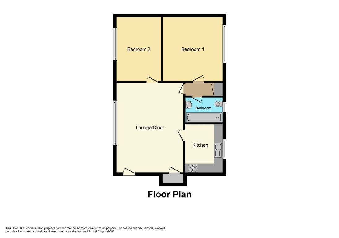 Stoat Park, Barnstaple, Devon EX32, 2 bedroom flat to rent 65658200