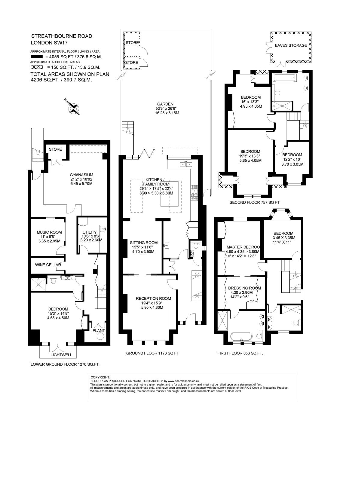 Streathbourne Road, SW17 floorplan