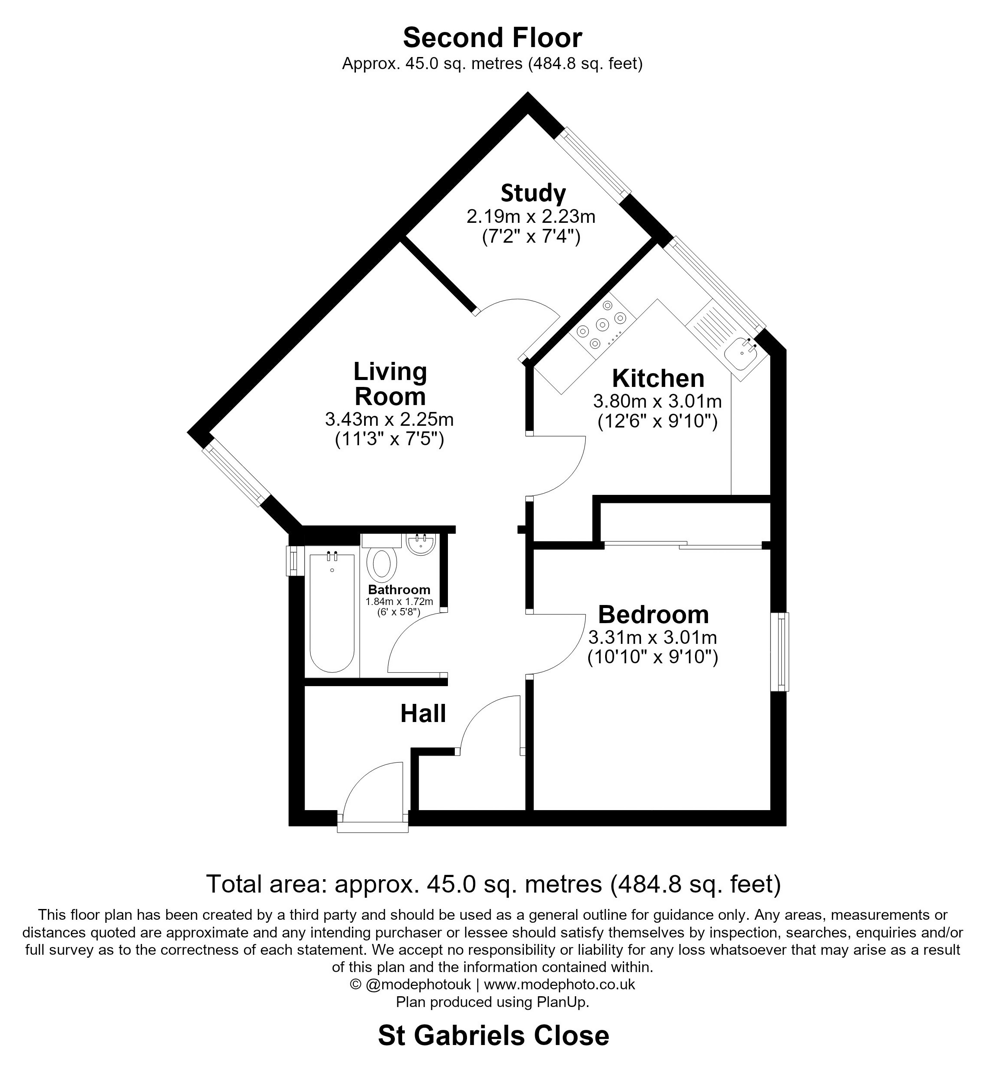 St. Gabriel's Close, Aldersbrook floorplan