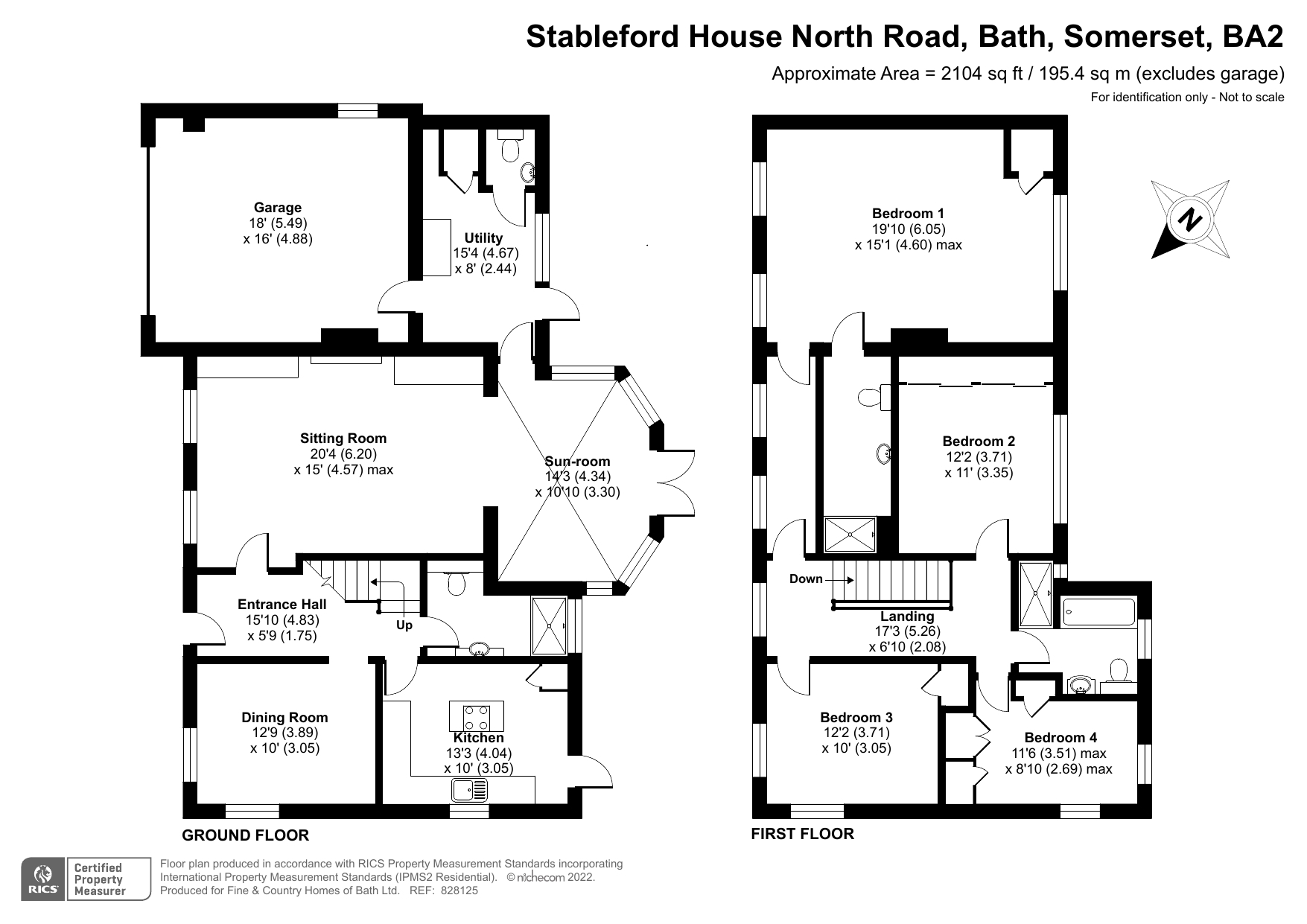 North Road, Bath, Somerset BA2, 4 bedroom detached house for sale