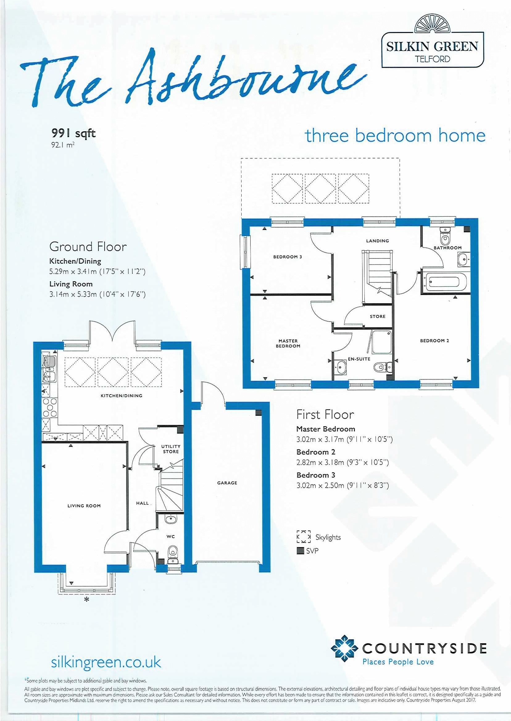 3 Bedrooms Detached house for sale in Plot 102, The Ashbourne, Hinkshay Road, Telford, Shropshire. TF4