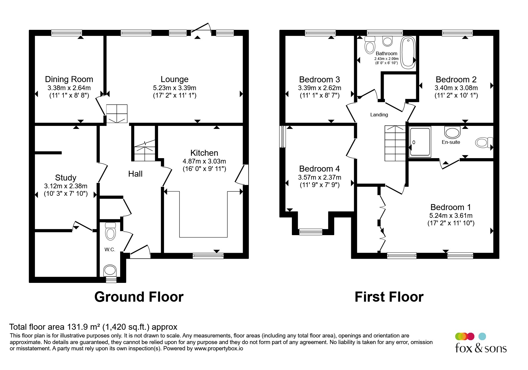 125, Court Farm Road, Newhaven floorplan