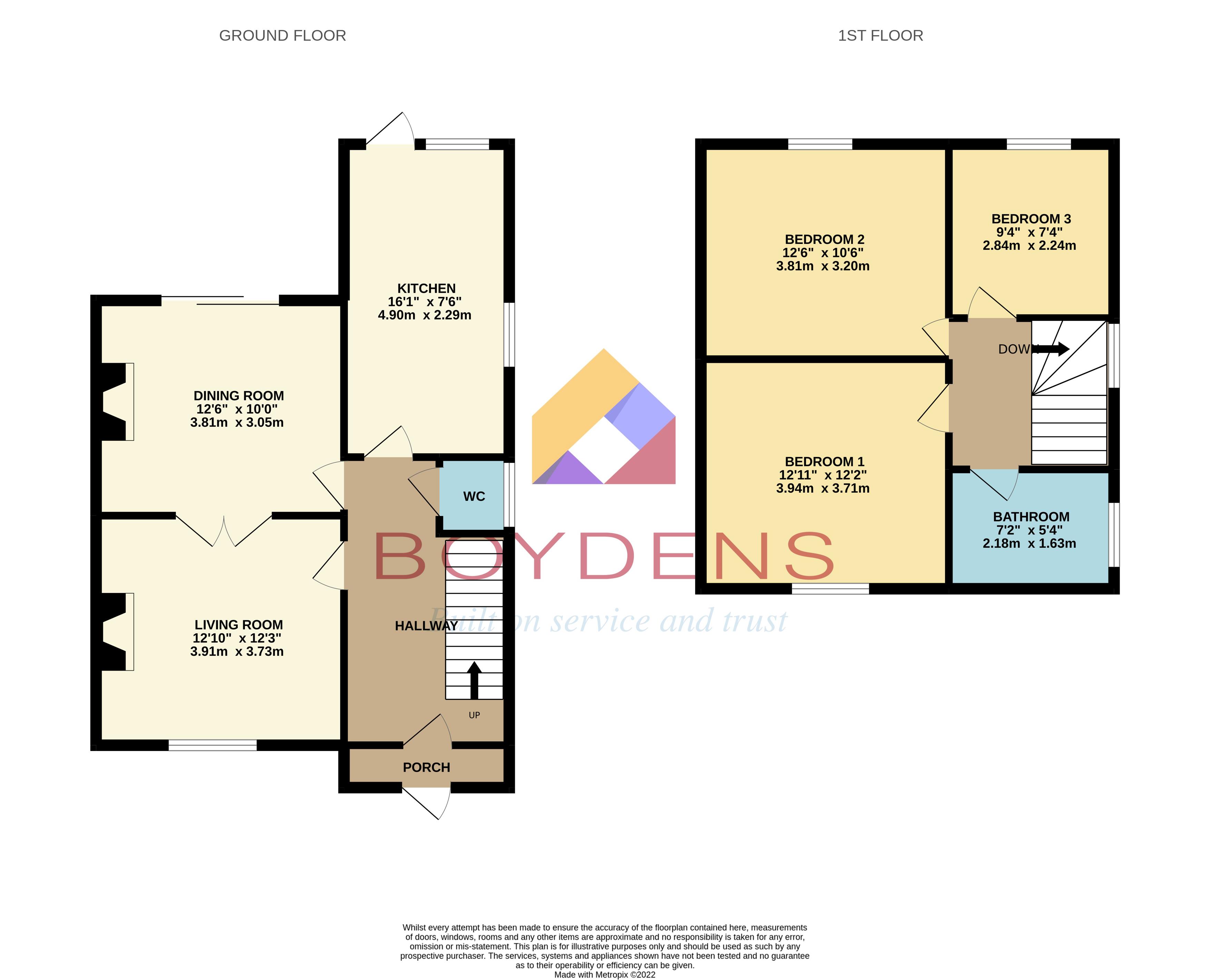 York Gardens, Braintree CM7, 3 bedroom semidetached house for sale
