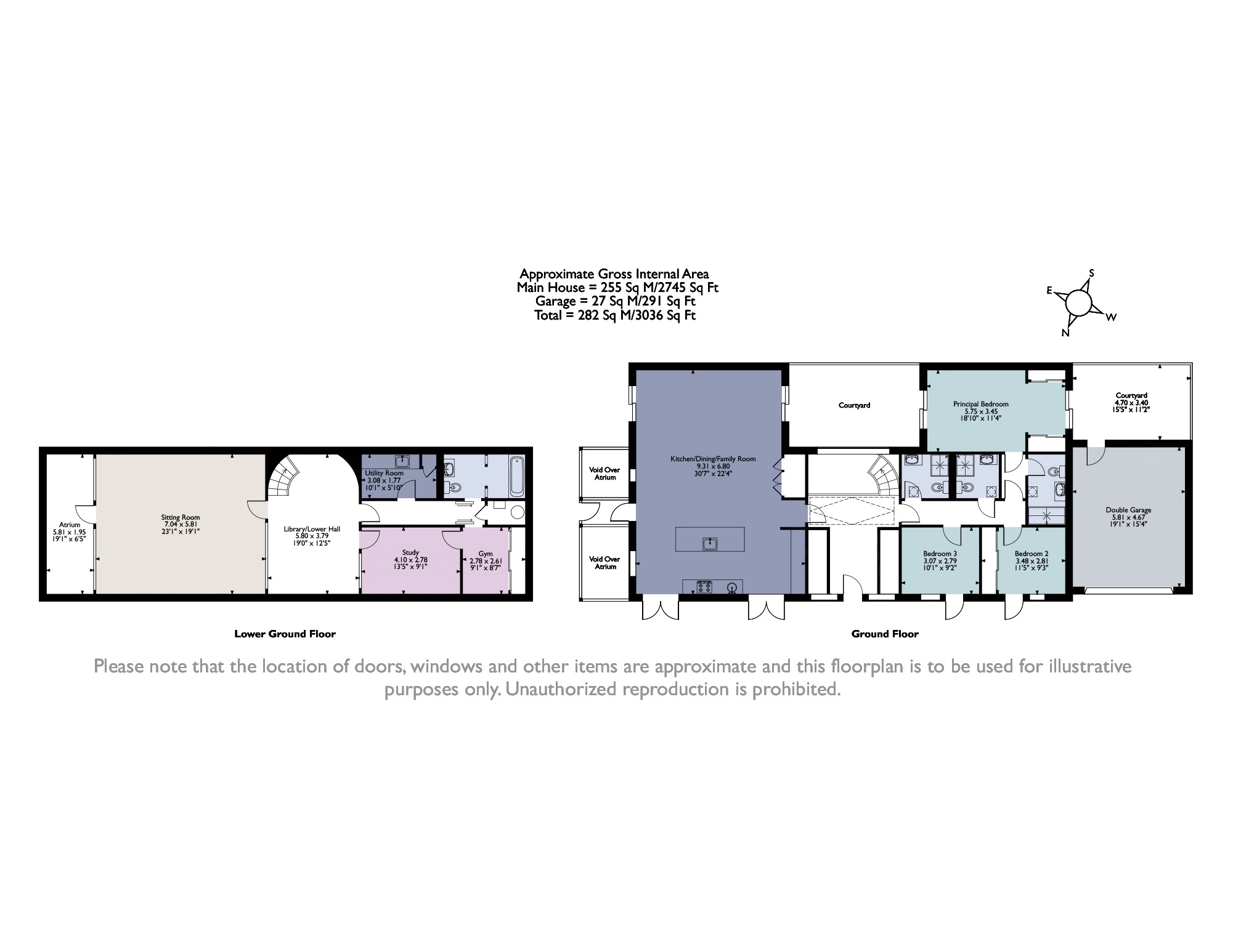 La Maison Verre, 110, Glebe Road, Cambridge floorplan