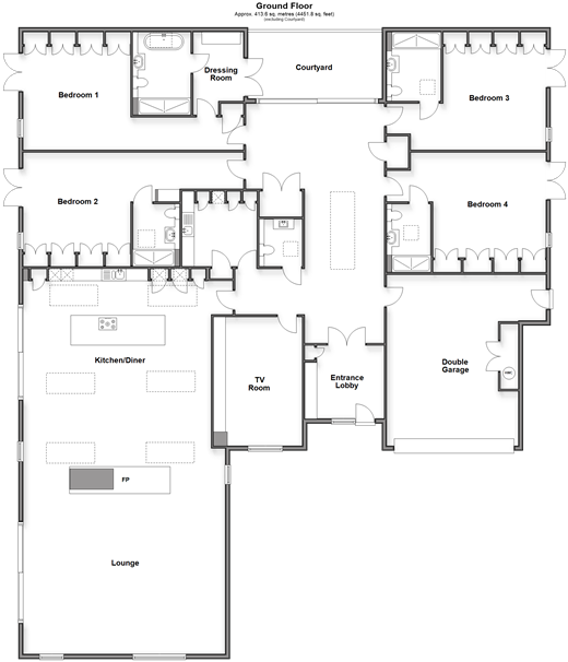 Hartfield Road Cowden, Edenbridge floorplan