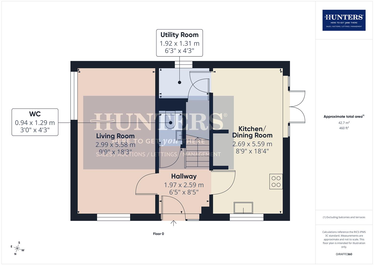 11, Lufton Close, Sunderland floorplan
