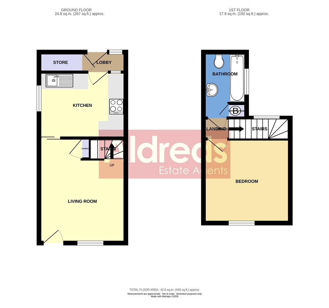 1, St. James Walk, Great Yarmouth floorplan