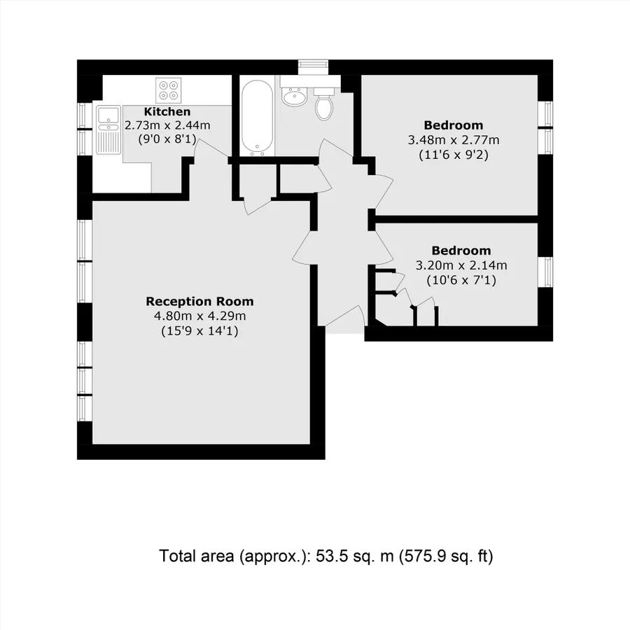 25 Richens Close, Hounslow floorplan