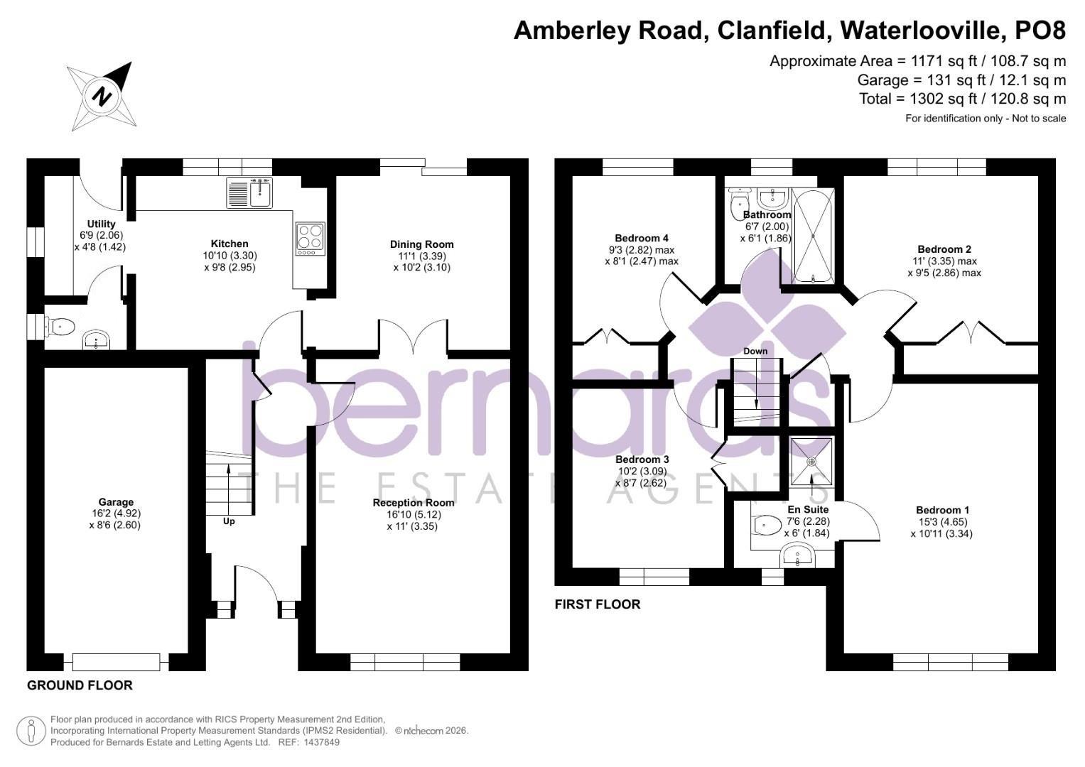 5, Amberley Road, Waterlooville floorplan