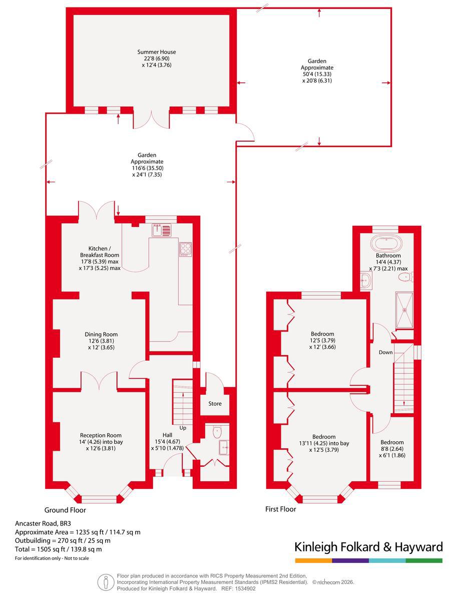 Ancaster Road, Beckenham floorplan