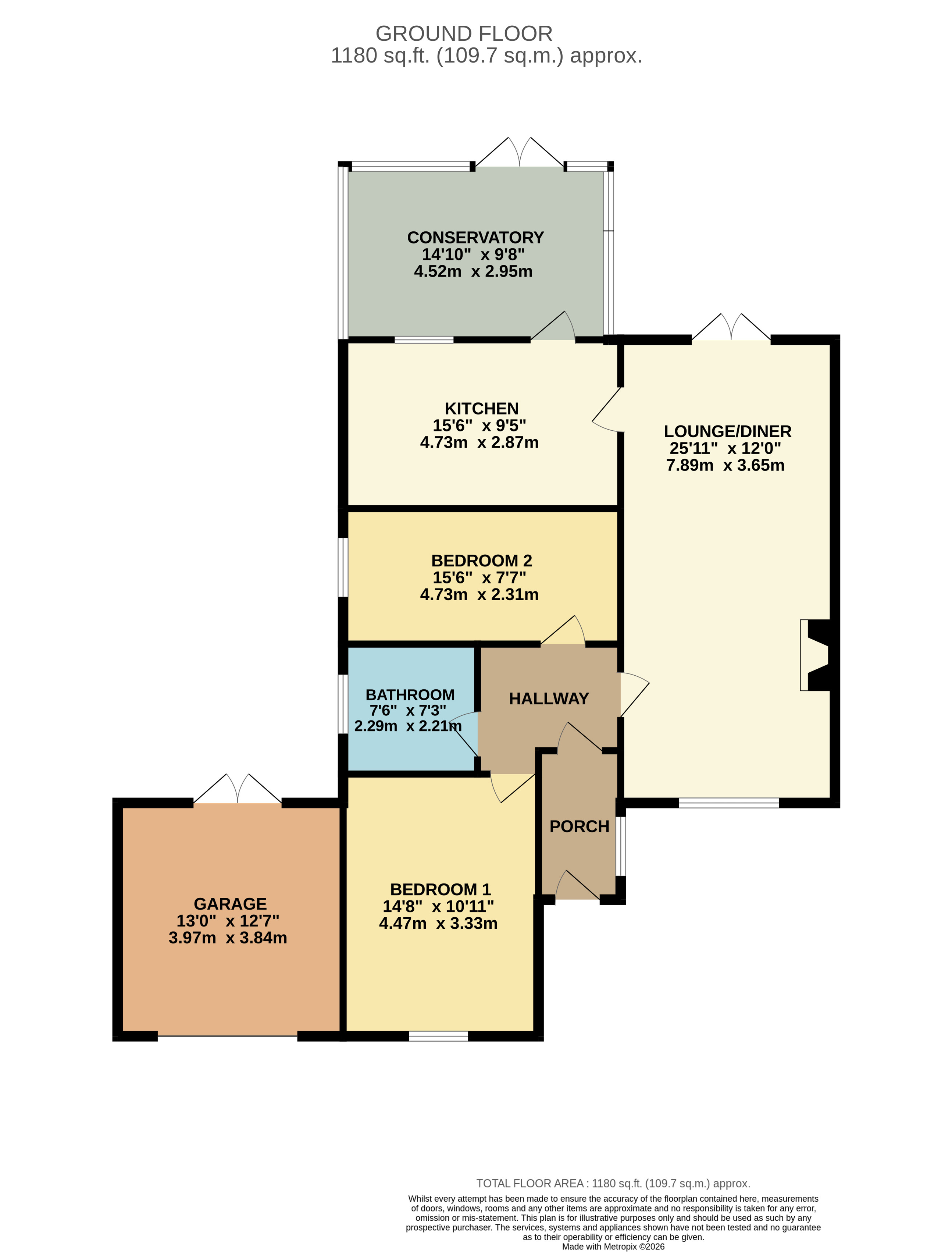 472, Manchester Road, Bolton floorplan