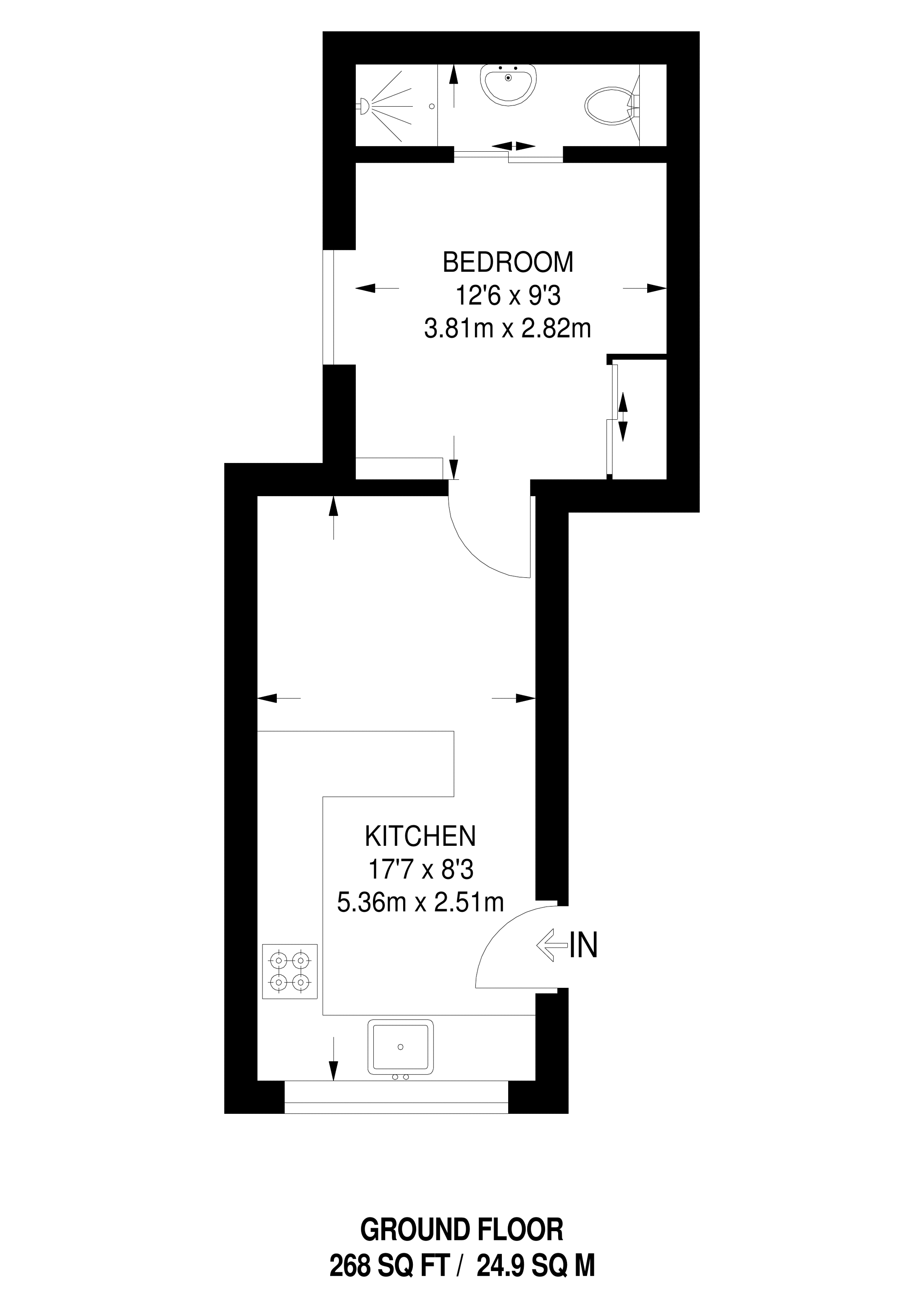 1 Bedrooms Flat to rent in Balls Pond Road, De Beauvoir Town N1