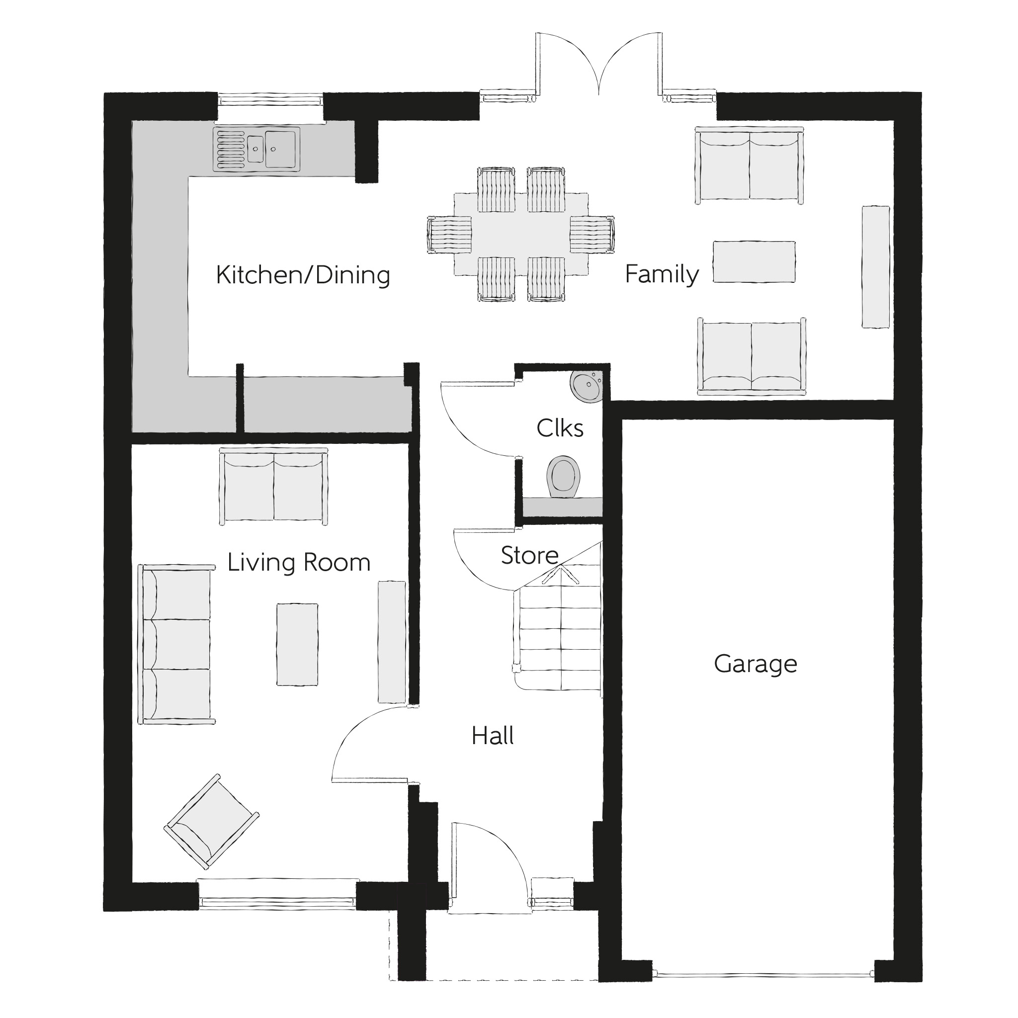 20, Easington Lane, Easington Lane floorplan