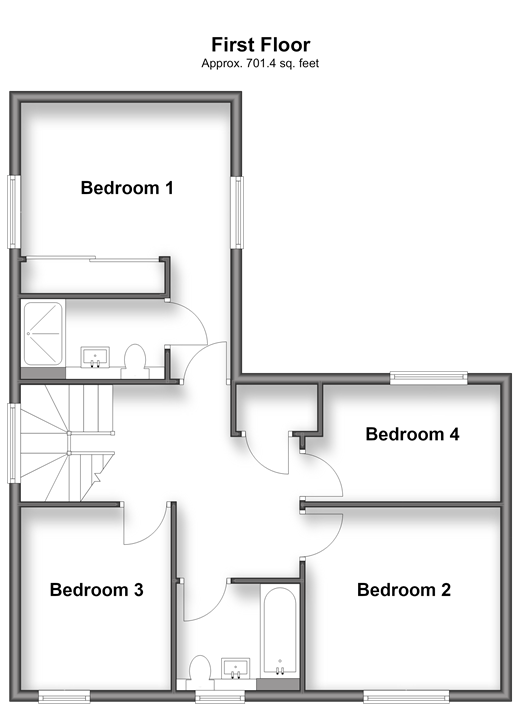 Fairfield Close, Tonbridge floorplan