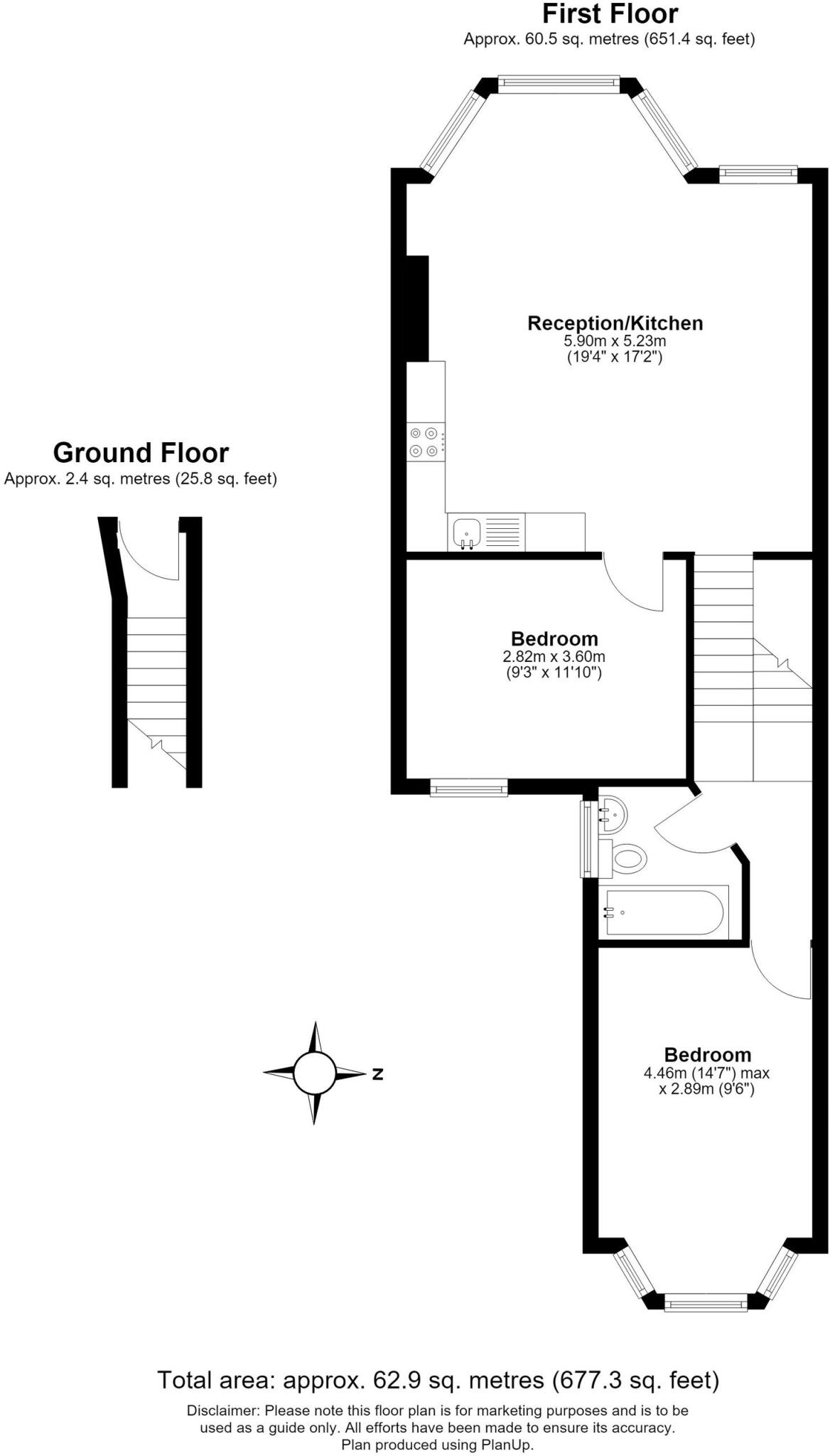 15A, Sandrock Road, London floorplan