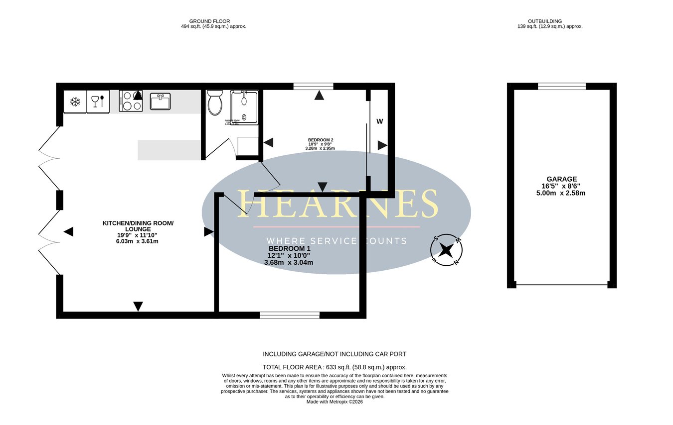 50a, Hazlebury Road, Poole floorplan
