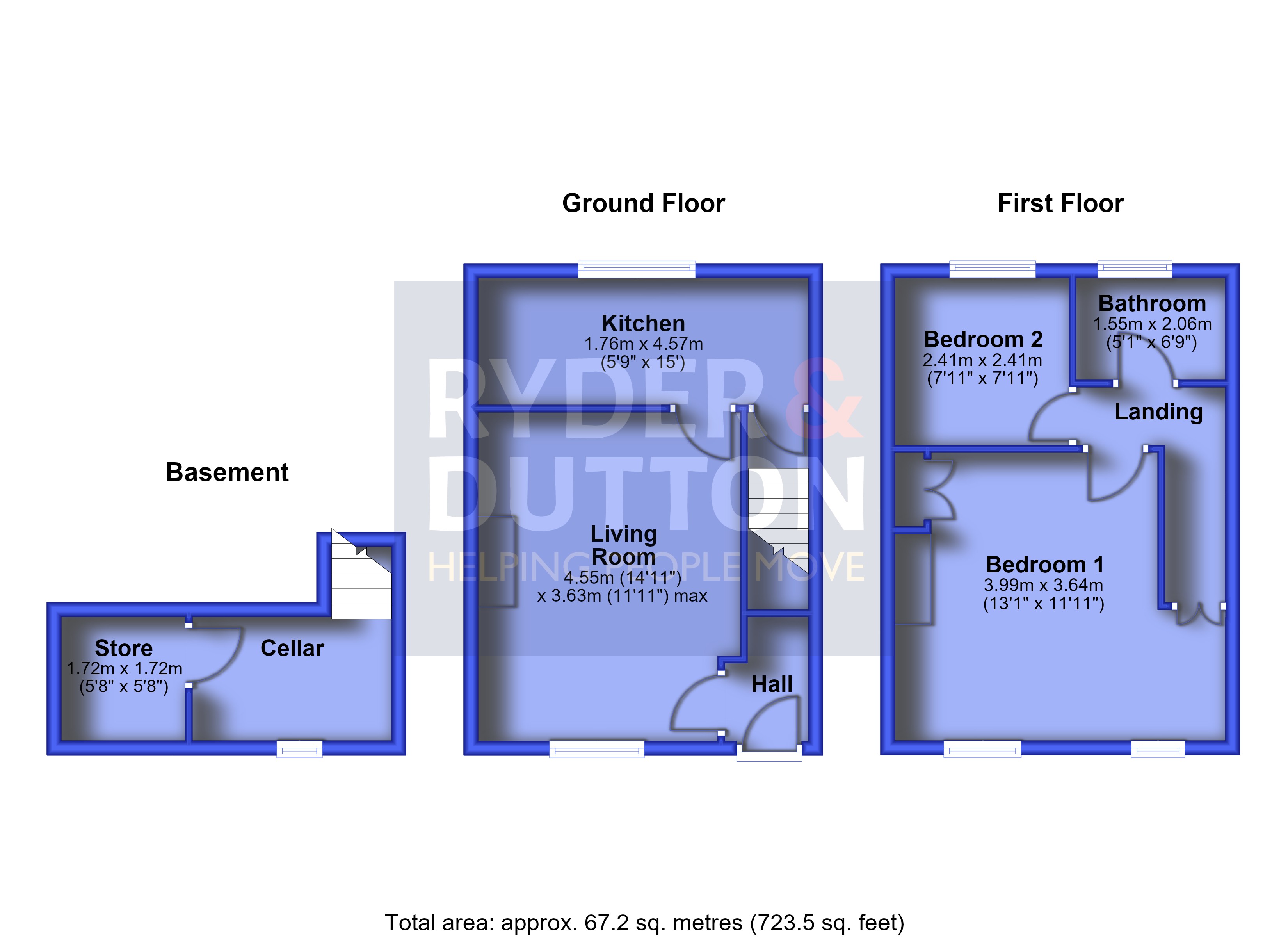 51, Lower Wellhouse, Huddersfield floorplan