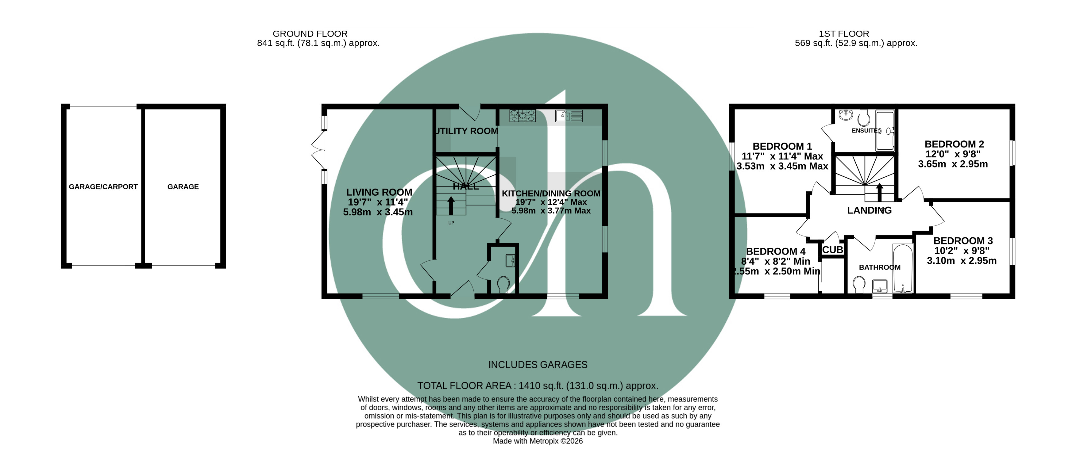 Course Meadow, Purton floorplan