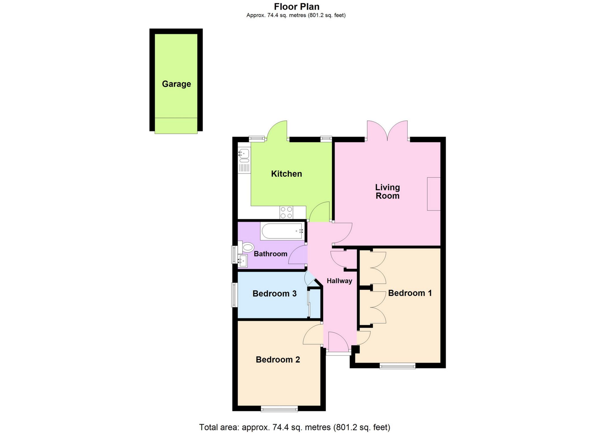 157, Repton Road, Orpington floorplan