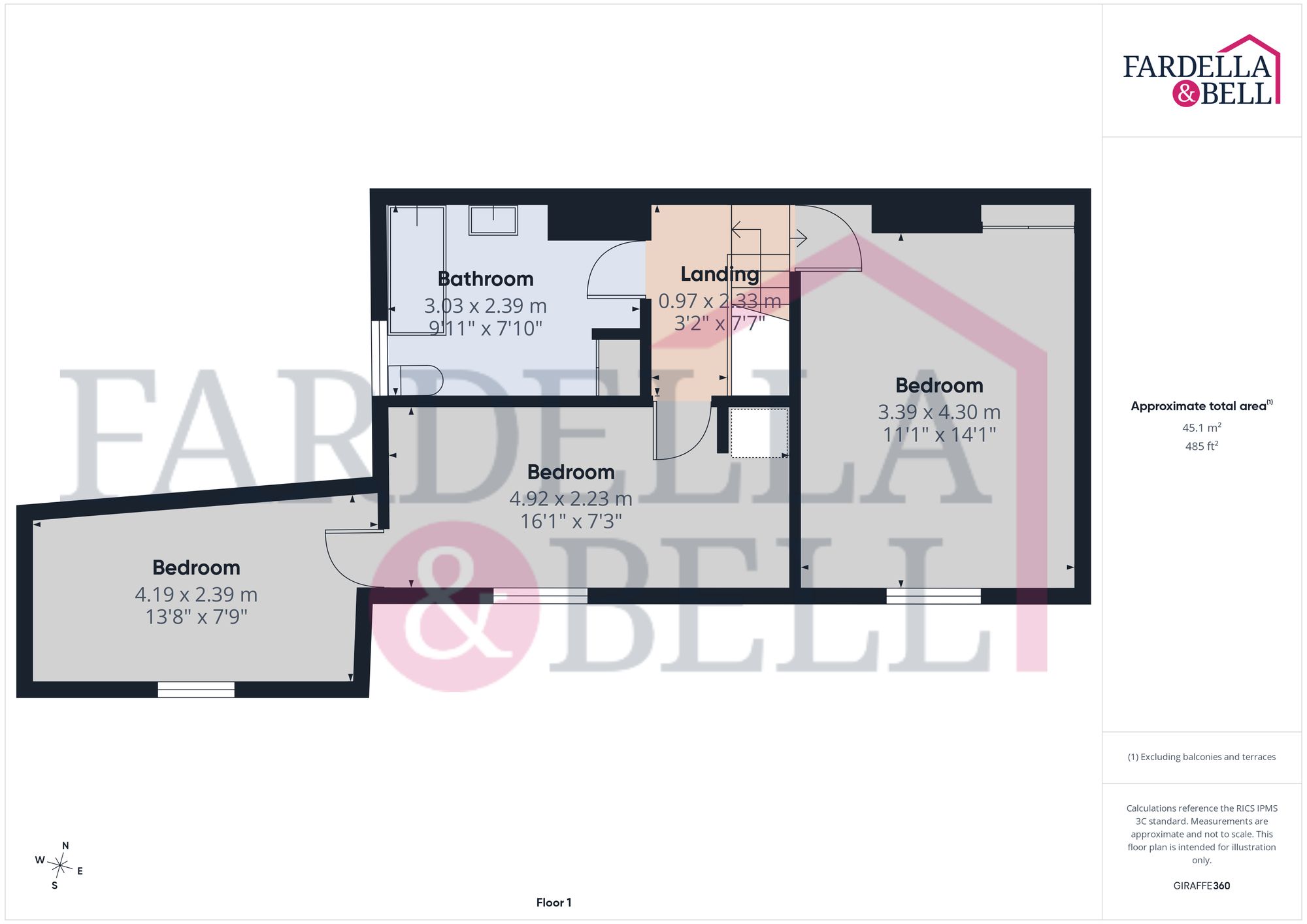 72 Lyndhurst Road, Burnley floorplan