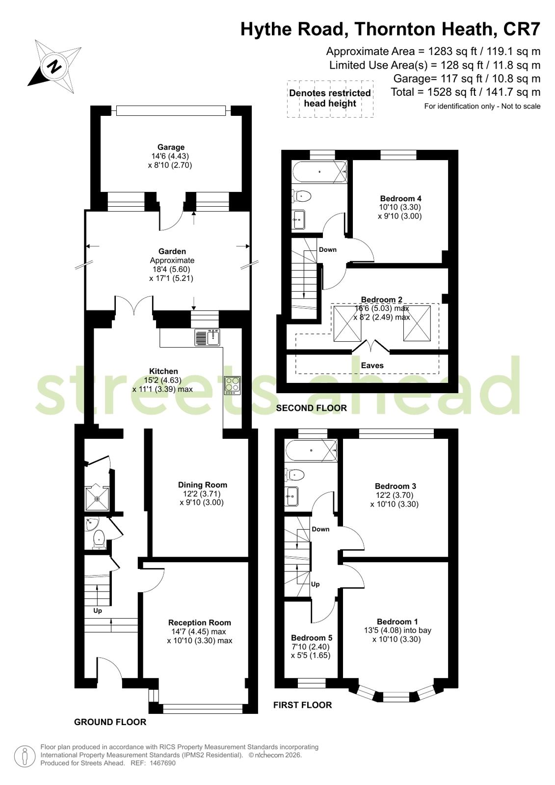 30, Hythe Road, Thornton Heath floorplan