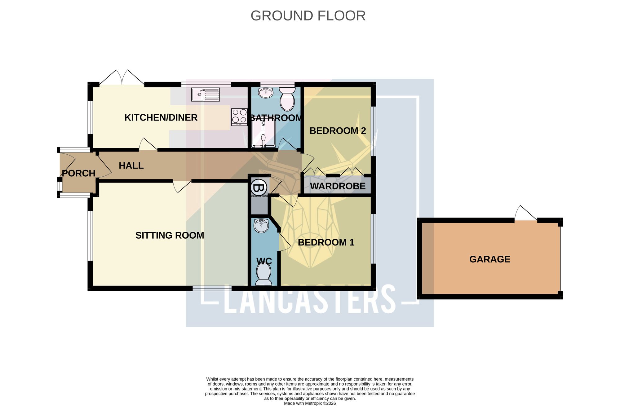 54 St. Edmunds Walk, Ryde floorplan