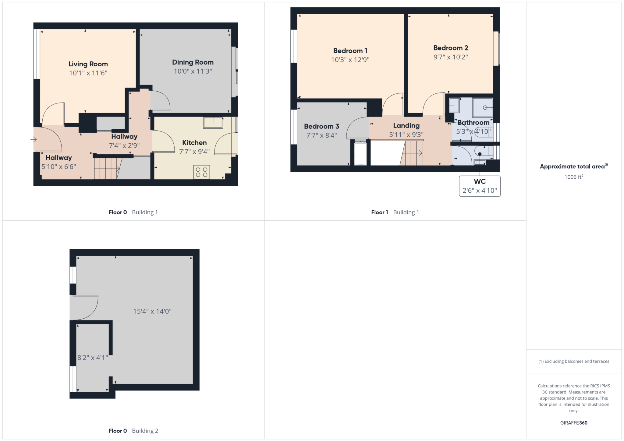 3, Anvil Close, Horsham floorplan