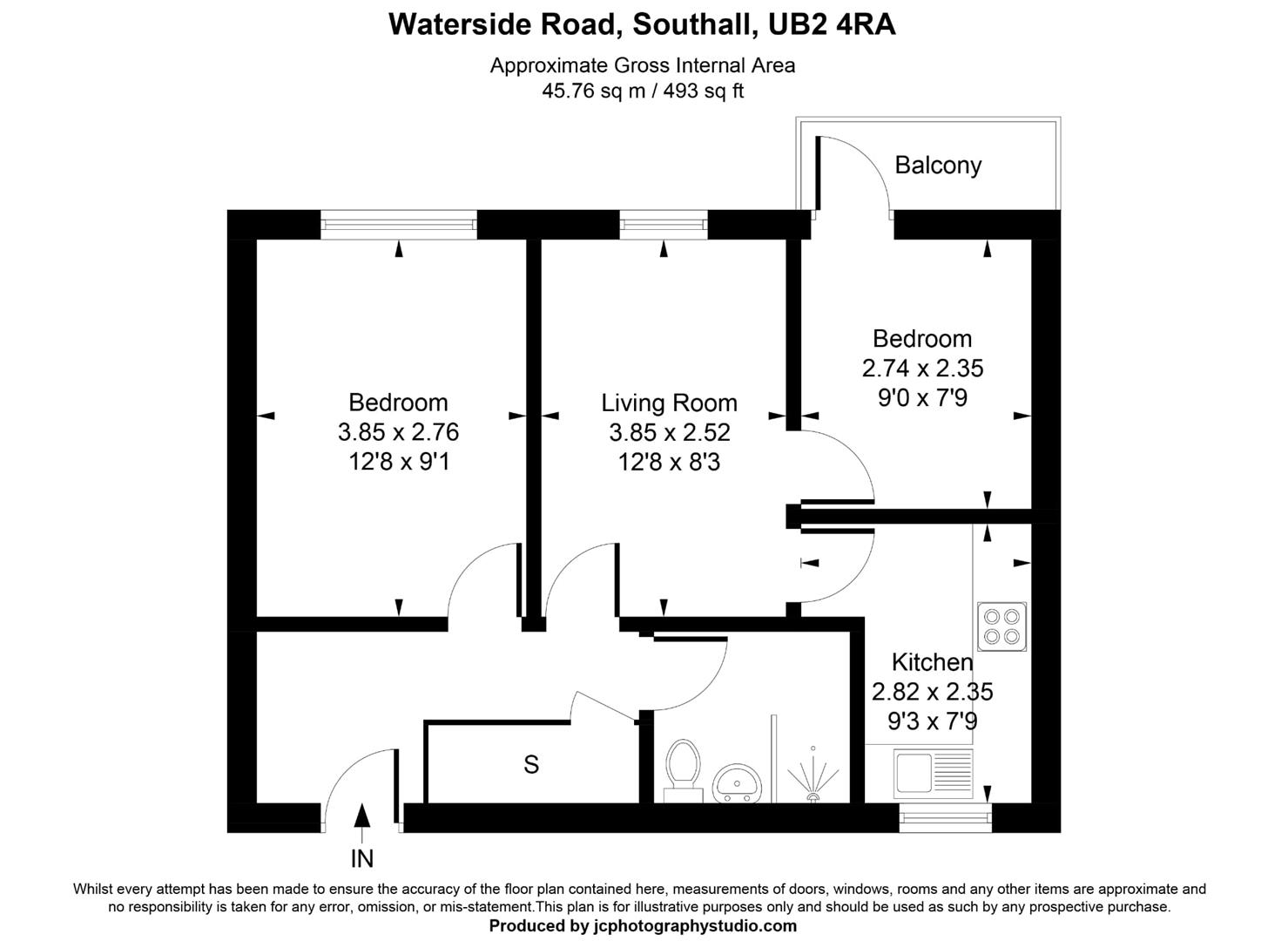19, Waterside Road, Southall floorplan