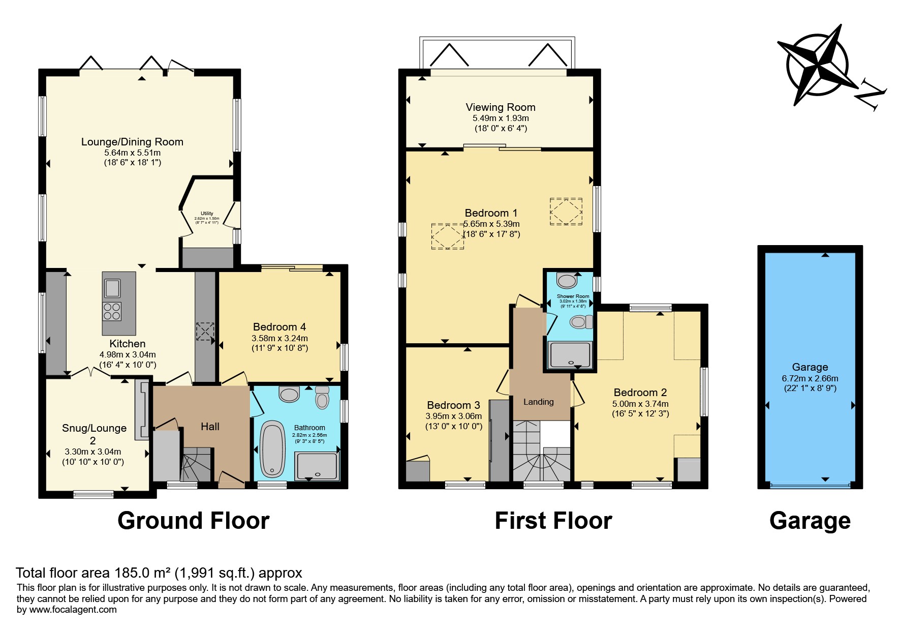 38, Titchfield Park Road, Fareham floorplan