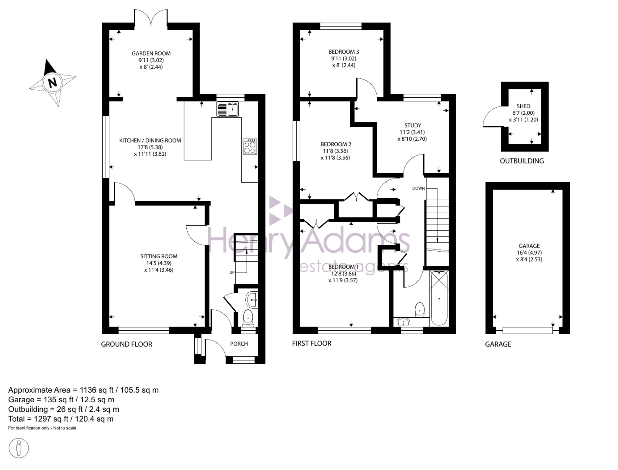 14 Meadow Way, Petworth floorplan