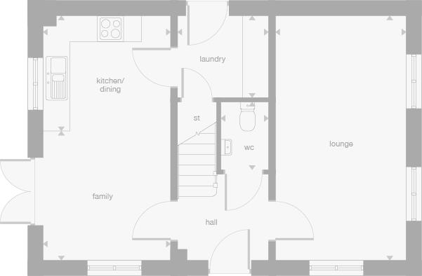 123, Woolmer Green, Hertfordshire floorplan