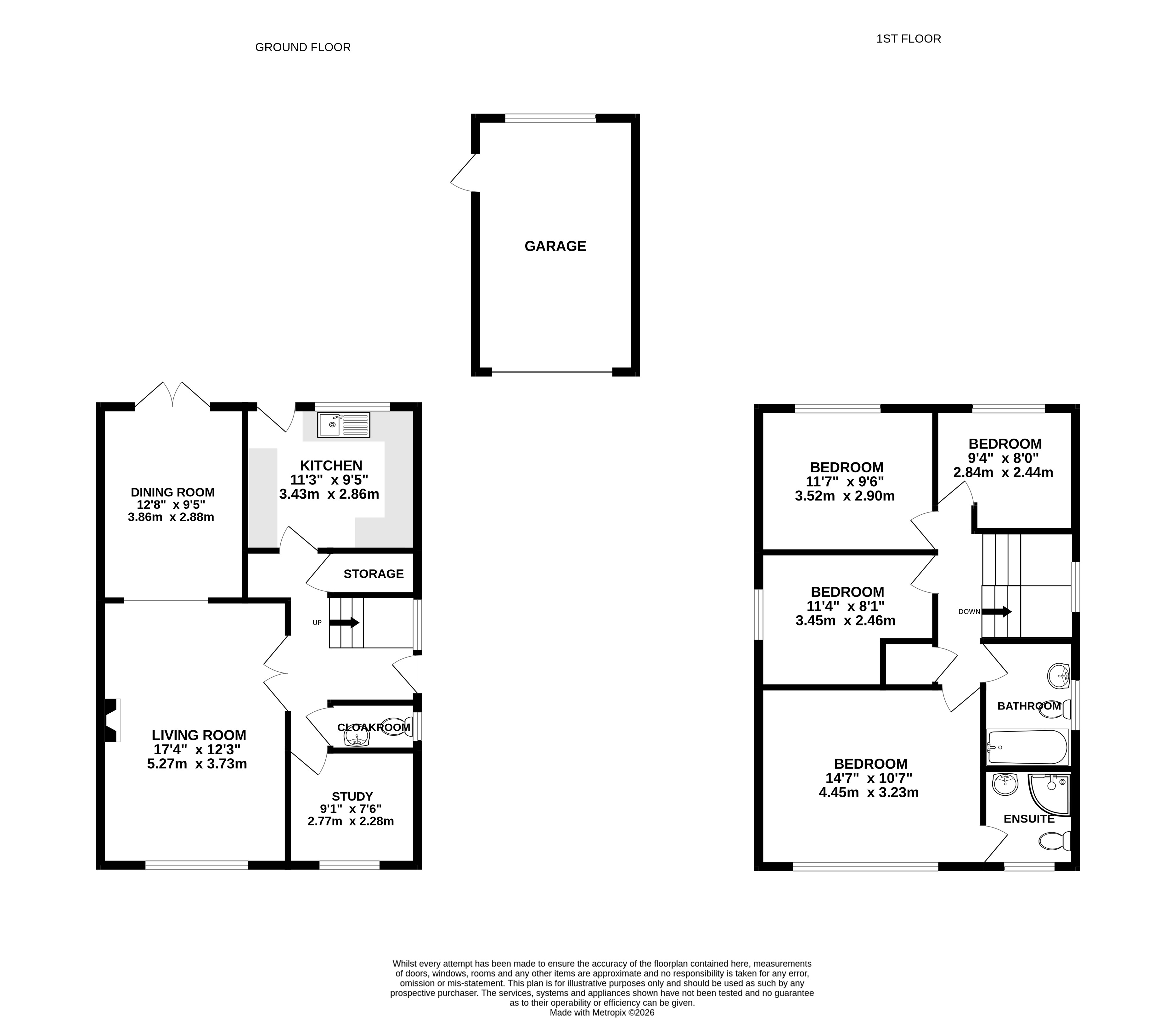 31, Wood Street, Ash Vale floorplan