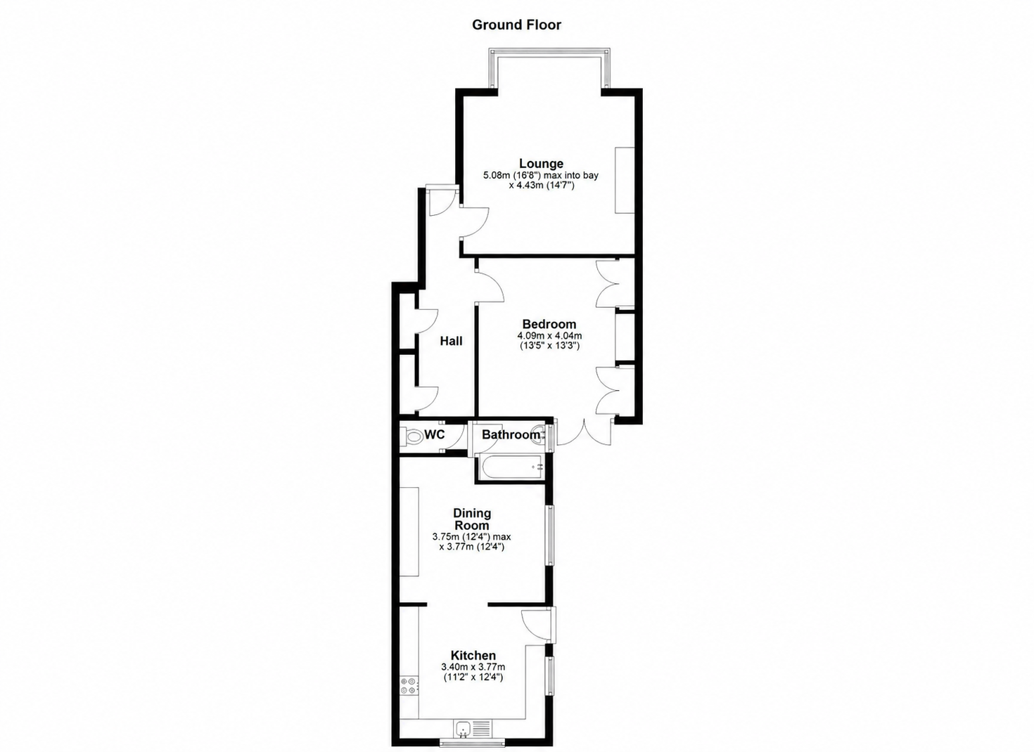 64,GFF, Peverell Park Road, Plymouth floorplan