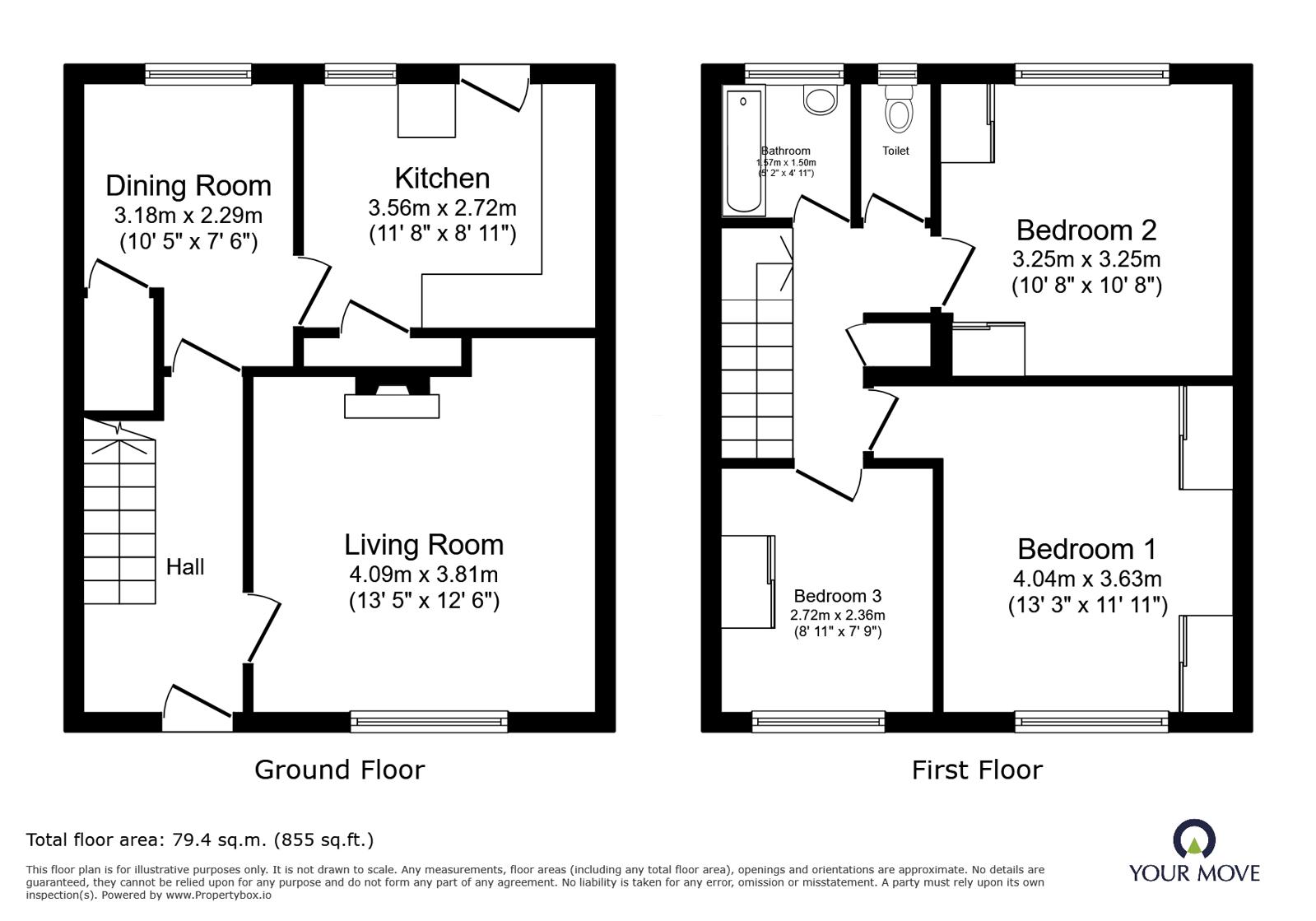 Stevenson Close, Erith floorplan