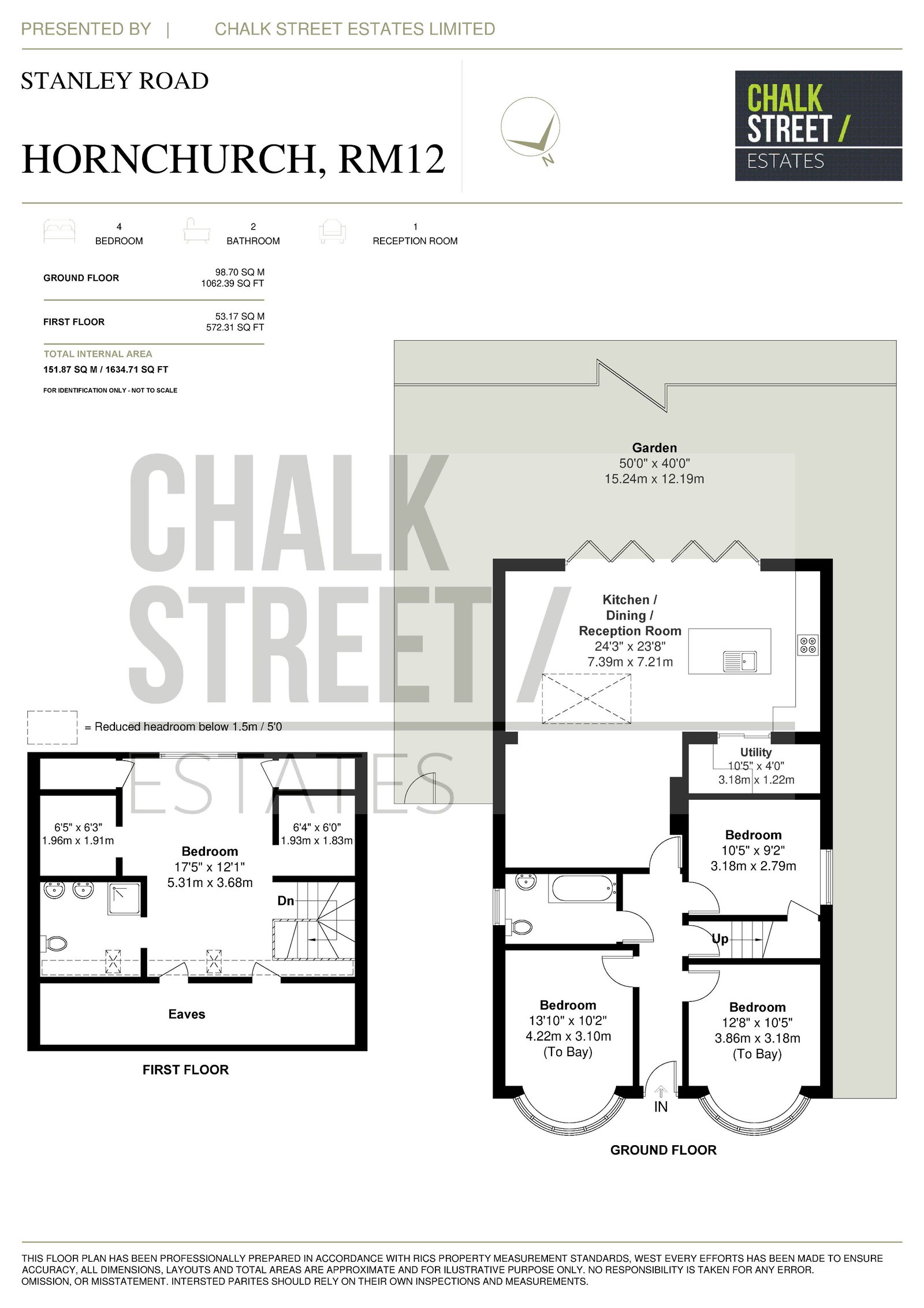 85, Stanley Road, Hornchurch floorplan