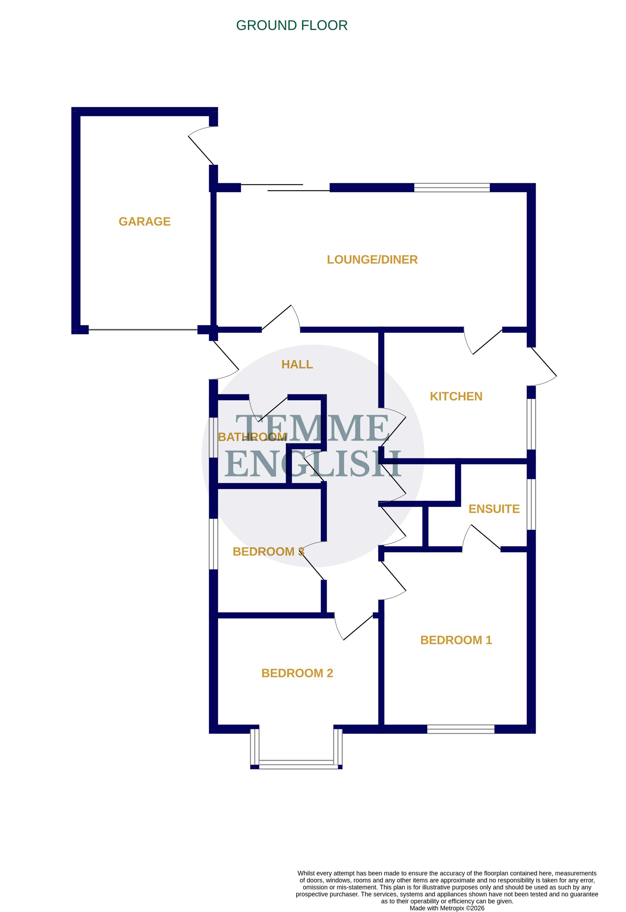 3 Sterling Close, Colchester floorplan