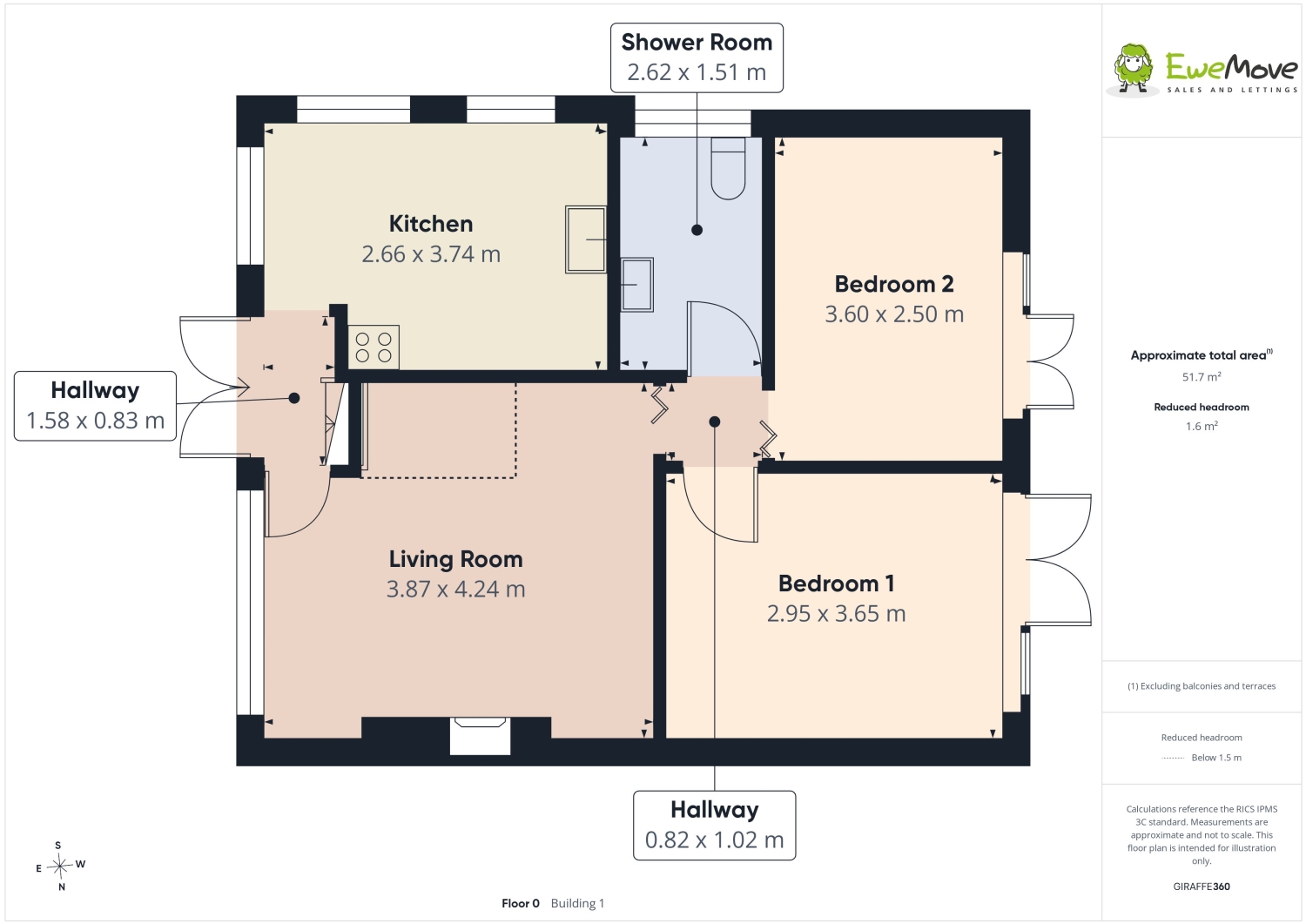 16, Woodland Way, York floorplan