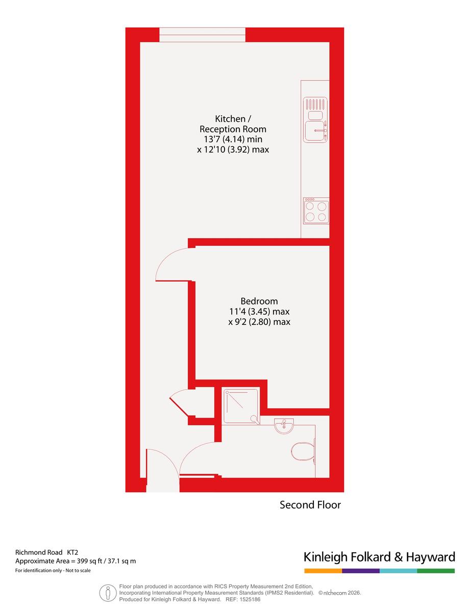 Flat 7, 32, Richmond Road, Greater London floorplan