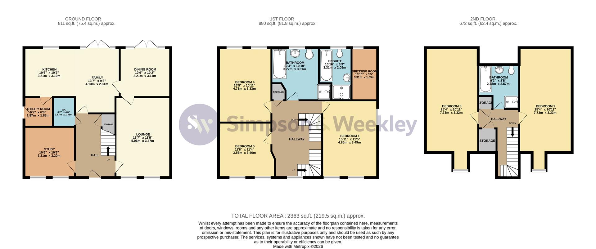 Plot 61, Buckingham, Fitzhugh Rise, Wellingborough floorplan