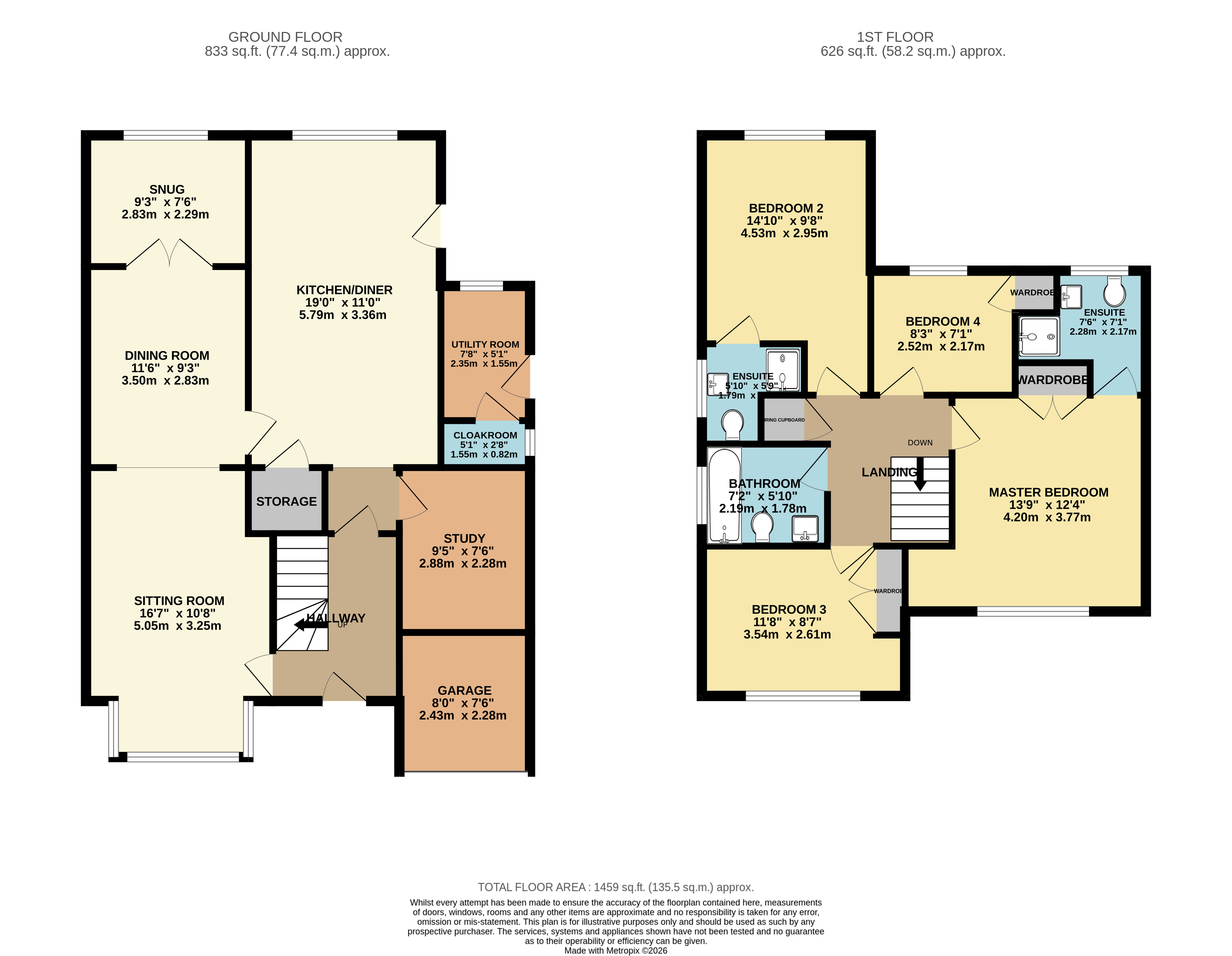 Andalusian Gardens, Fareham floorplan