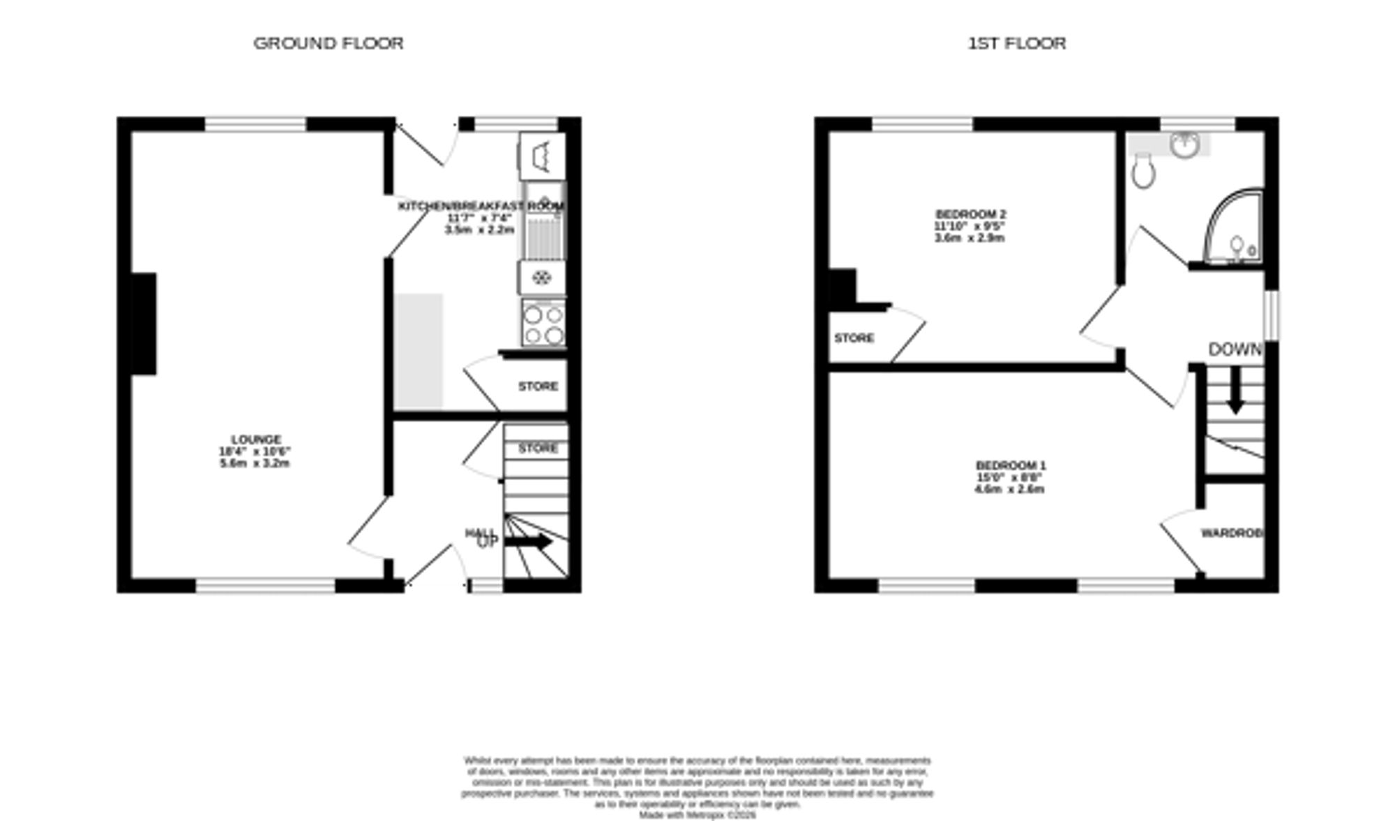 102 Falside Crescent, Bathgate floorplan