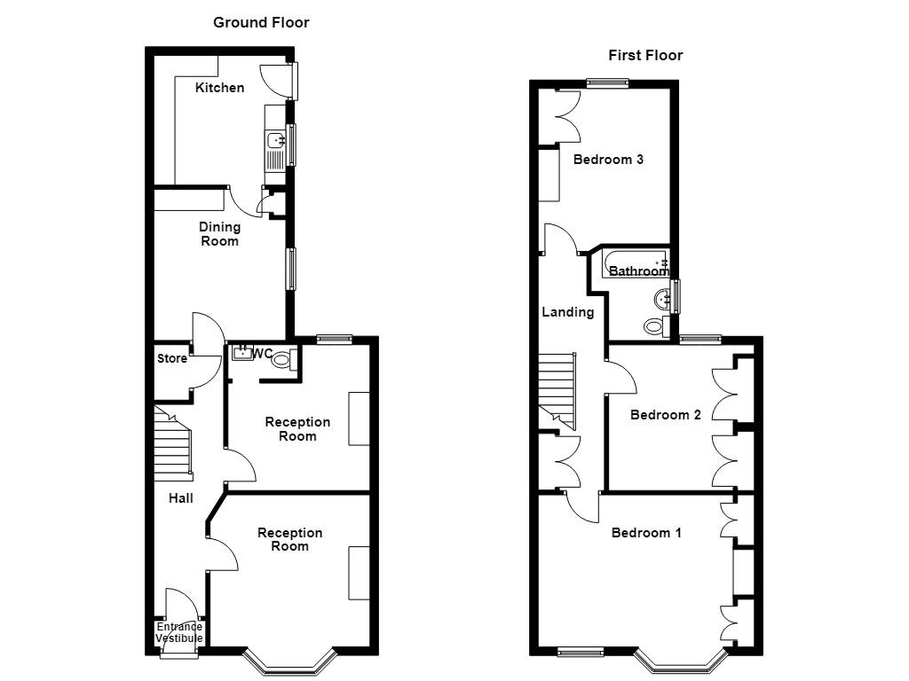 22, Glenfyne Road, Salford floorplan