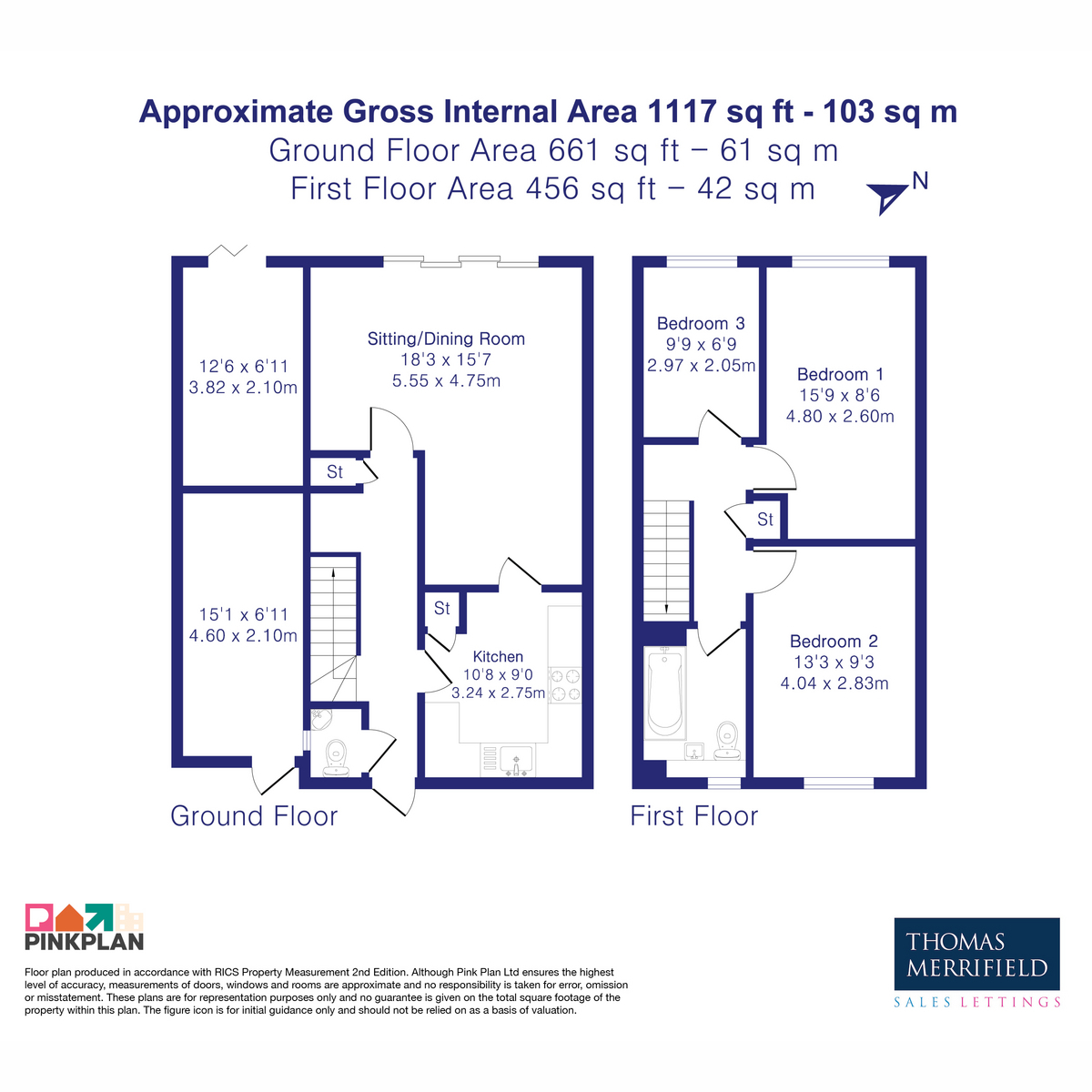 9, Calves Close, Kidlington floorplan