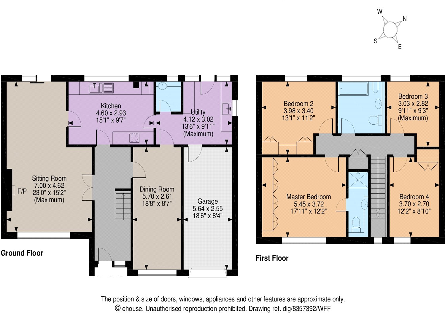 4 Bedrooms Detached house for sale in Oakwood Road, Windlesham, Surrey GU20