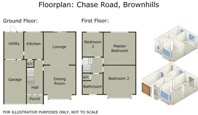 3 Bedrooms Semi-detached house for sale in Chase Road, Brownhills, Walsall WS8