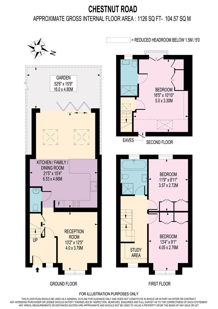63, Chestnut Road, Raynes Park floorplan