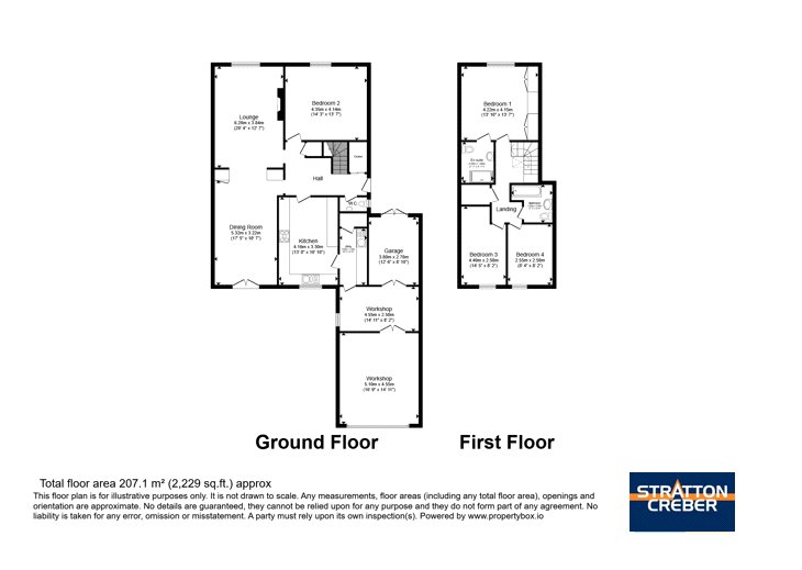 North Pool Road, Cornwall floorplan
