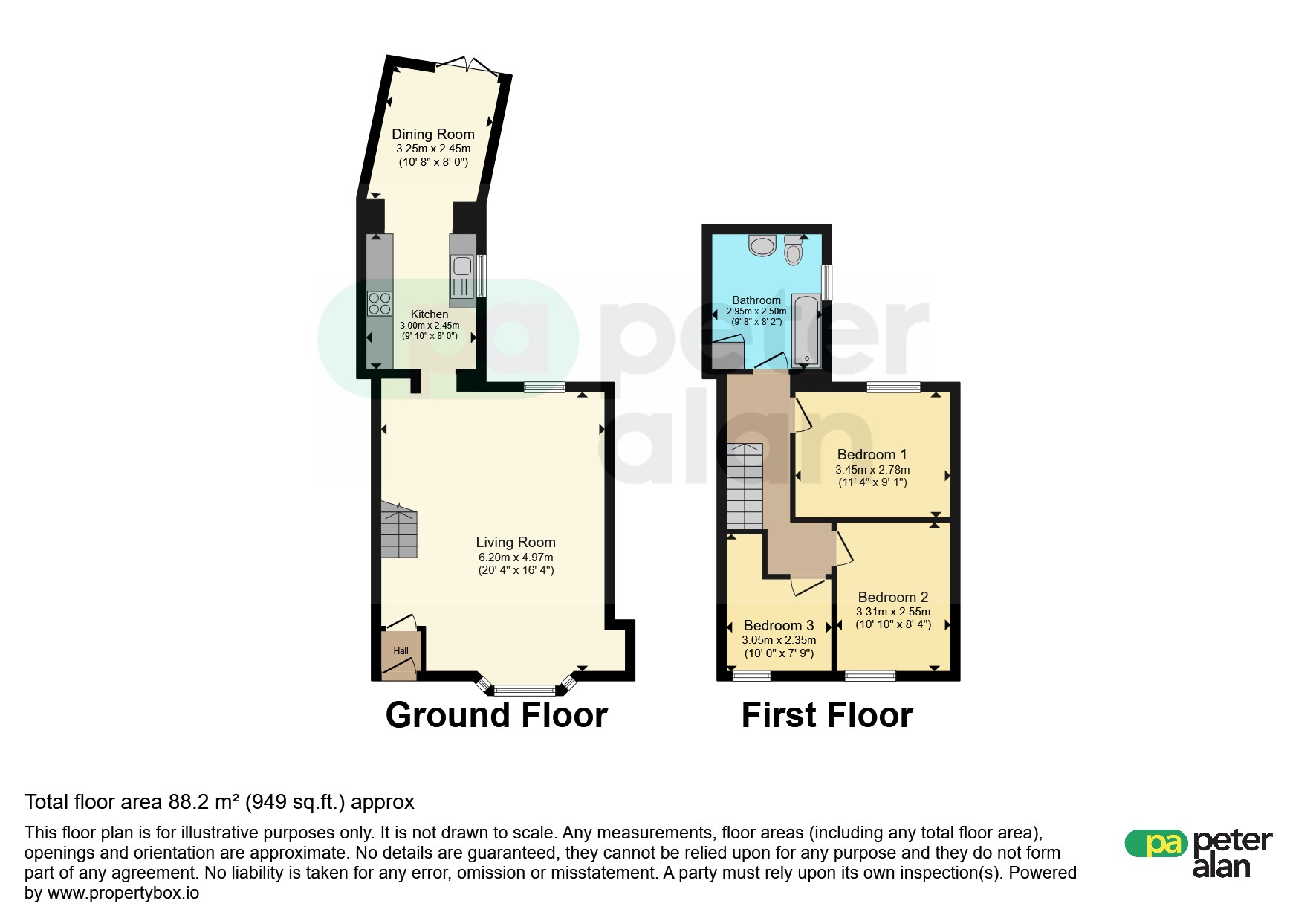 15, Clifton Crescent, Aberdare floorplan